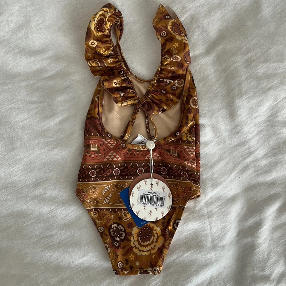 Spell & The Gypsy Collective Girl's Zahara One Piece Ruffle Bathing Swimsuit